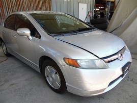 2006 Honda Civic Hybrid Silver Sedan 1.3L AT #A24927